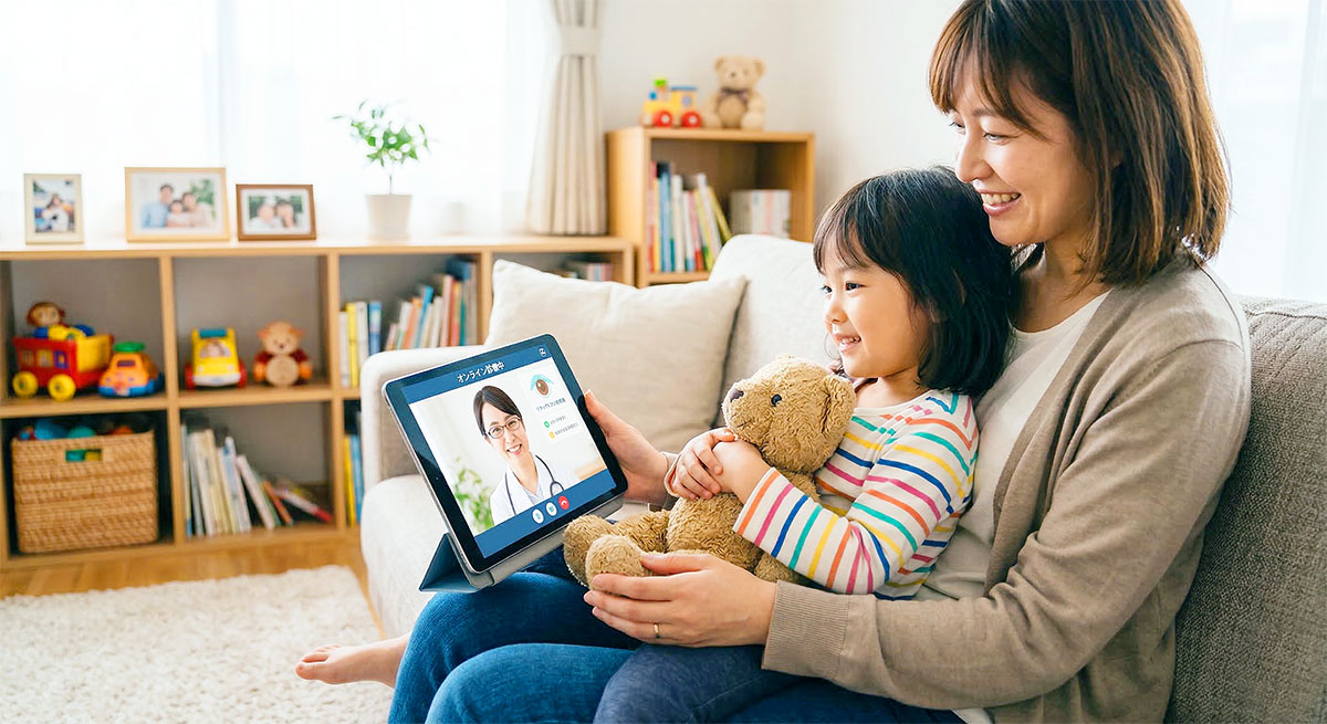 オンラインでも「子どもの目」はここまで正確に診られます